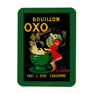 Bouillon OXO Vintage PoseterEurope Magnet