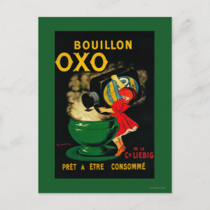 Bouillon OXO Vintage PoseterEurope Postcard