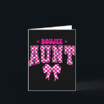 Boujee Aunt Nk Checkered Bow Birthday Family Match Card<br><div class="desc">Boujee Aunt Nk Checkered Bow Birthday Family Matching</div>
