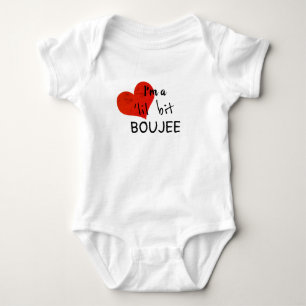 BOUJEE Baby - I'm a Lil Bit Bougie - Clothing Fun Bodysuit