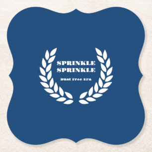 Boujee Blues Paper Coasters