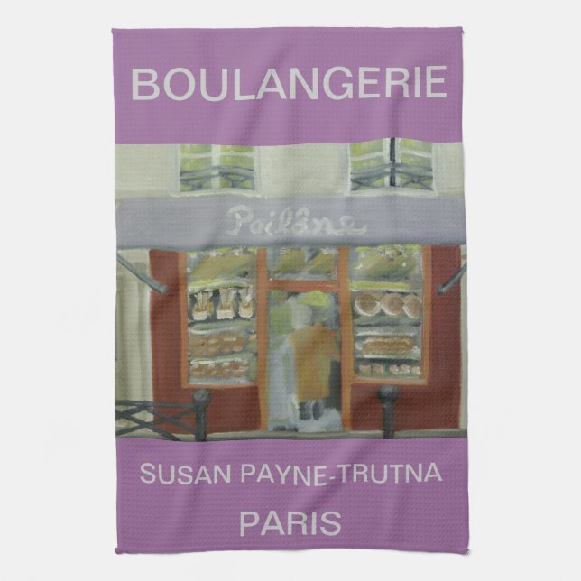 BOULANGERIE PARIS TEA TOWEL (Vertical)