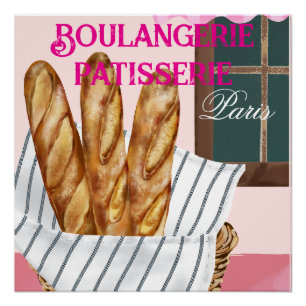 Boulangerie Poster