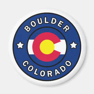 Boulder Colorado Magnet