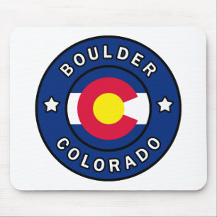 Boulder Colorado Mouse Mat