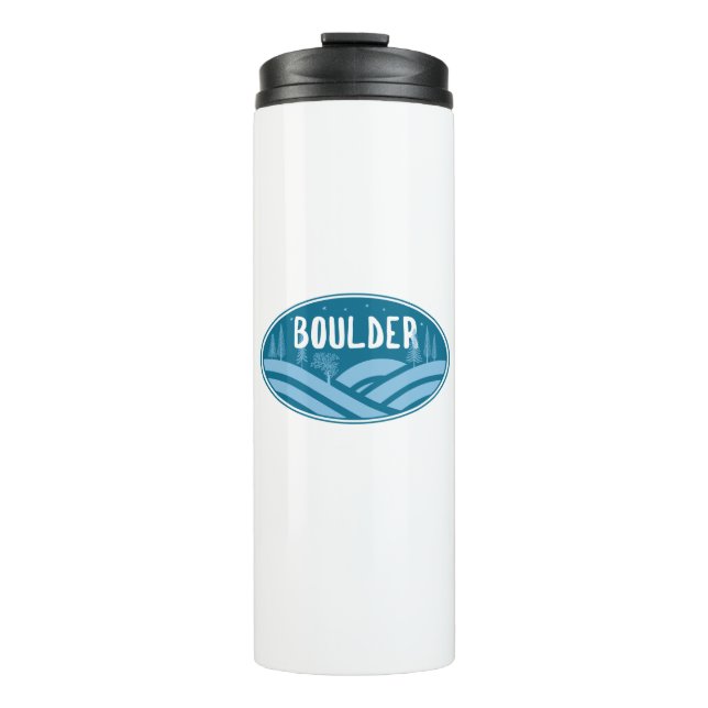 Boulder Colorado Outdoors Thermal Tumbler (Front)