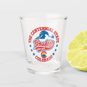 Boulder,Colorado Shot Glass