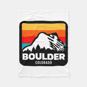 Boulder Colorado Skiing Snowboarding Family Trip 1 Fleece Blanket