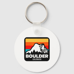 Boulder Colorado Skiing Snowboarding Family Trip 1 Key Ring