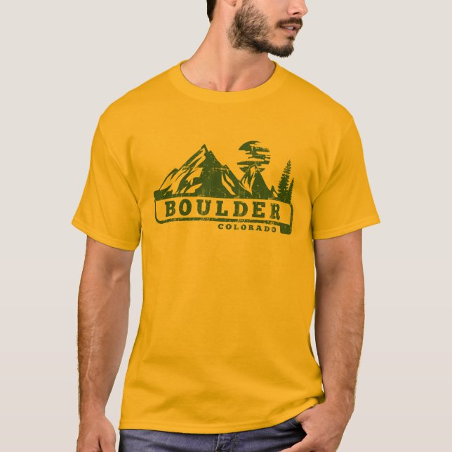 Boulder Colorado T-Shirt (Front)