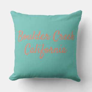 Boulder Creek California Santa Cruz County fancy s Cushion