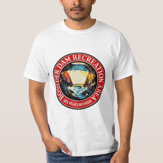 Boulder Dam Recreation Area T-Shirt (Front)