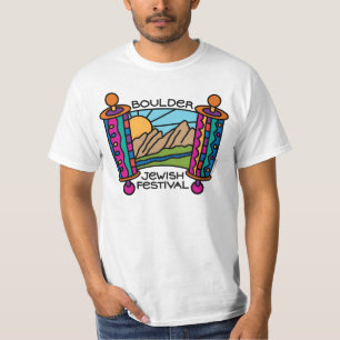 Boulder Jewish Festival Men's Classic Logo Tee