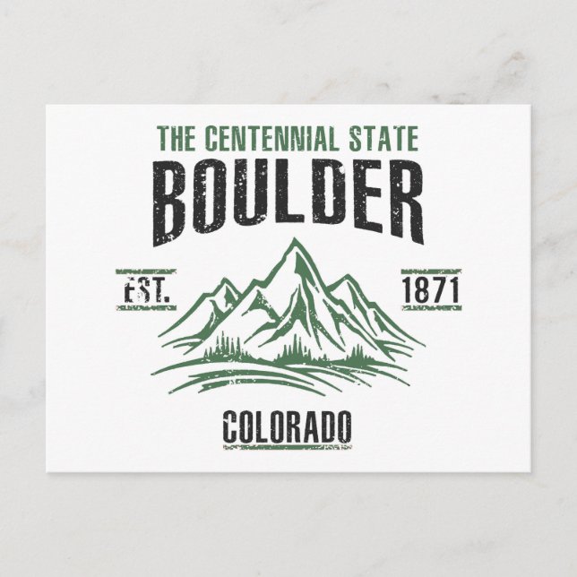 Boulder Postcard (Front)