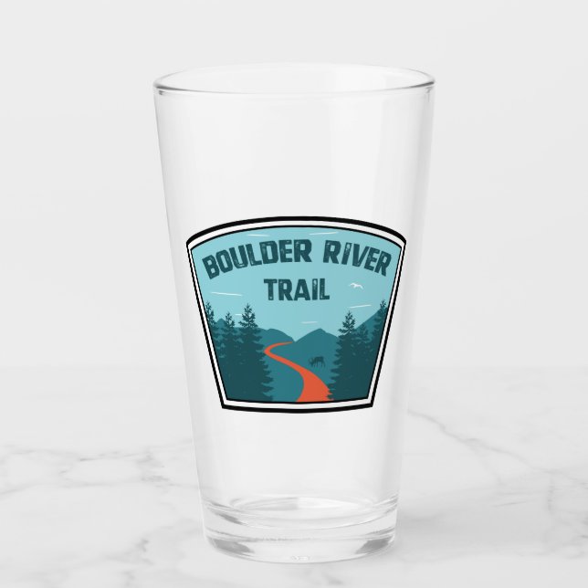 Boulder River Trail Washington Glass (Front)