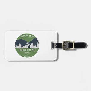 Boulder River Trail Washington Luggage Tag