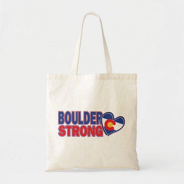 Boulder-Strong-Heart Tote Bag (Front)