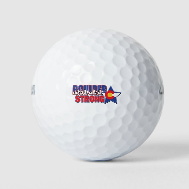 Boulder-Strong-Star-with-MTNS Golf Balls (Front)