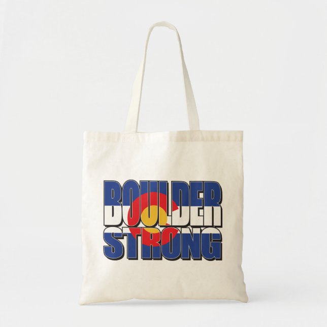 Boulder-Strong Tote Bag (Front)