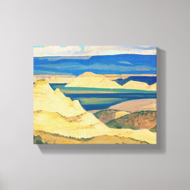 Boulder Valley by Maynard Dixon Canvas Print (Front)