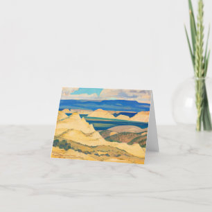 Boulder Valley by Maynard Dixon Thank You Card