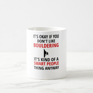 Bouldering Gifts | Boulderer Rock Climbing Boulder Coffee Mug