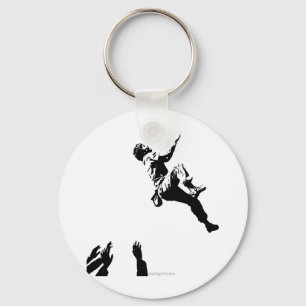 Bouldering Graphic Key Ring