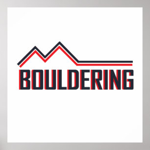 bouldering poster