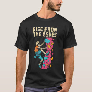 Bouldering Skeleton Climber - Boulderer T-Shirt