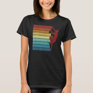 Bouldering Sport Free Indoor Speed Climber Climbin T-Shirt