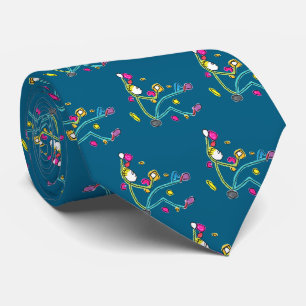 Bouldering Stickman Tie