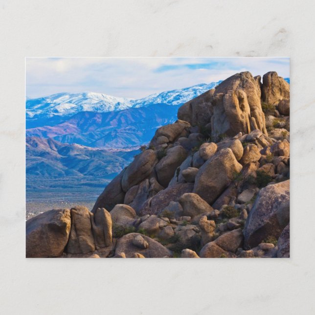 Boulders and Mountains Postcard (Front)