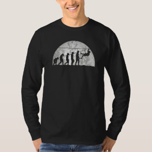 Boulders Evolution Evolution Of Man Climbers 2 T-Shirt