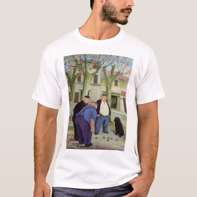 Boules Players T-Shirt (Front)