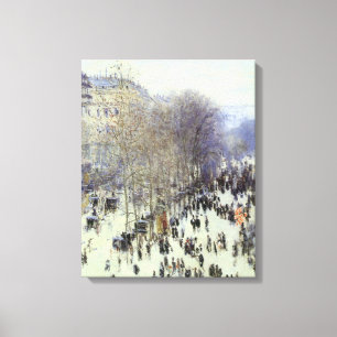 Boulevard de Capucines Wrapped Canvas