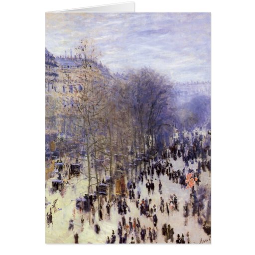 Image of Boulevard des Capucines by Claude Monet, Fine Art