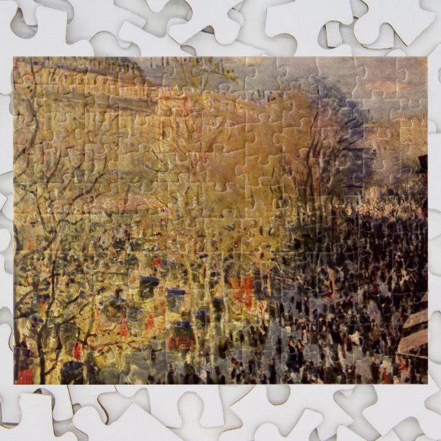 Boulevard des Capucines by Claude Monet, Fine Art Jigsaw Puzzle (Creator Uploaded)