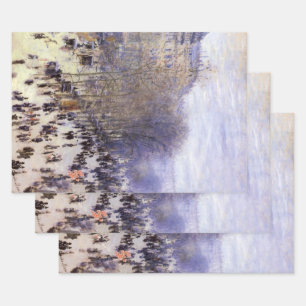 Boulevard des Capucines by Claude Monet, Fine Art Wrapping Paper Sheet