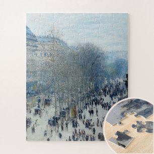 Boulevard des Capucines by Claude Monet Jigsaw Puzzle
