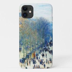 Boulevard des Capucines Claude Monet fine art iPhone 11 Case