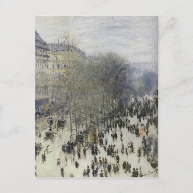 Boulevard des Capucines postcard (Front)