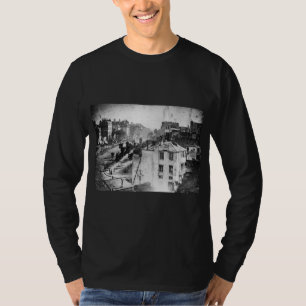 Boulevard du Temple, by Daguerre, historic photo T-Shirt