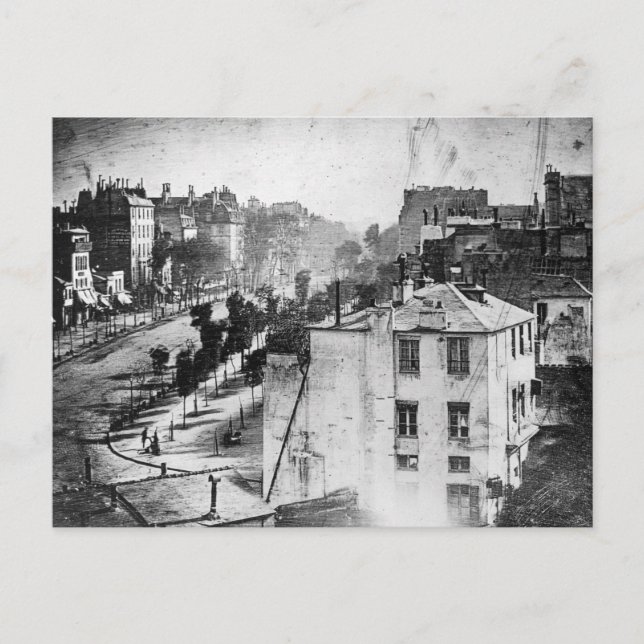 Boulevard Du Temple Postcard (Front)