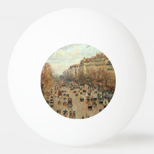 Boulevard Montmartre-Eremitage Camille Pissarro   Ping Pong Ball