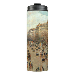Boulevard Montmartre-Eremitage Camille Pissarro   Thermal Tumbler