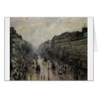 Boulevard Montmartre Foggy Morning by Camille...