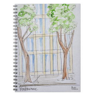 Boulevard Montparnasse Paris, France Notebook
