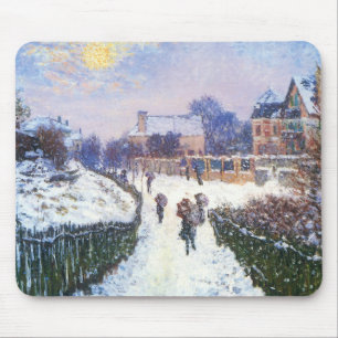 Boulevard Saint Denis Argenteuil by Claude Monet Mouse Mat