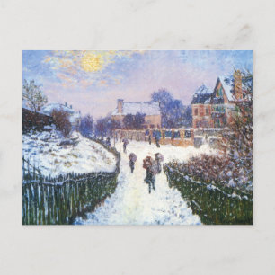 Boulevard Saint Denis Argenteuil by Claude Monet Postcard