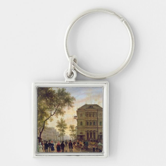 Boulevard Saint-Martin and the Theatre de Key Ring (Front)